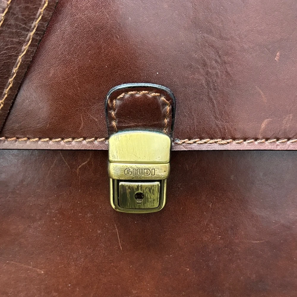 Messenger Leather Bag (Unisex)